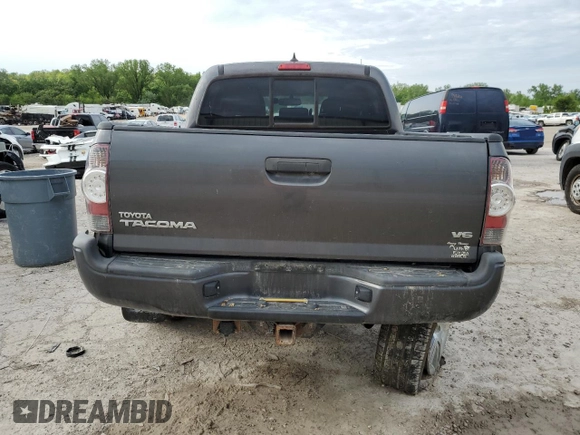 2012 Toyota Tacoma with VIN 3TMLU4EN0CM094637, listed as a Copart auction lot 55335095 with 131,645 mi miles and Salvage title. Bid and sale history available at DreamBid. Image 6.