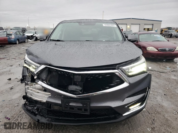 2020 Acura RDX Advance with VIN 5J8TC2H72LL022037, listed as a Copart auction lot 42862465 with 103,222 mi miles and Salvage title. Bid and sale history available at DreamBid. Image 5.