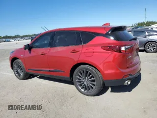 2024 Acura RDX w/A-Spec Advance Package with VIN 5J8TC2H83RL017995, listed as a Copart auction lot 83119784 with 4,604 mi miles and Salvage Title. Bid and sale history available at carsss.com. Image 2.