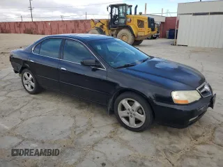 2003 Acura TL Type S with VIN 19UUA56803A053287, listed as a Copart auction lot 48363235 with 300,735 mi miles and Salvage Title. Bid and sale history available at carsss.com. Image 4.