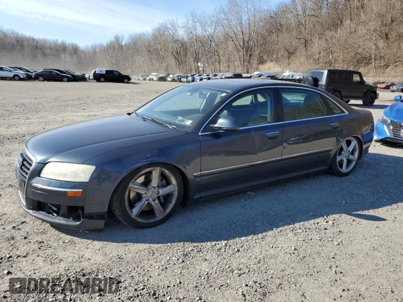 2008 Audi A8 L 4.2L with VIN WAUMV94E88N011613, listed as a Copart auction lot 48671745 with 166,225 mi miles and Clean Title. Bid and sale history available at carsss.com. Image 1.