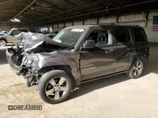 2016 Jeep Patriot High Altitude with VIN 1C4NJPFA9GD716572, listed as a Copart auction lot 58317155 with 90,531 mi miles and Salvage title. Bid and sale history available at DreamBid. Image 1.