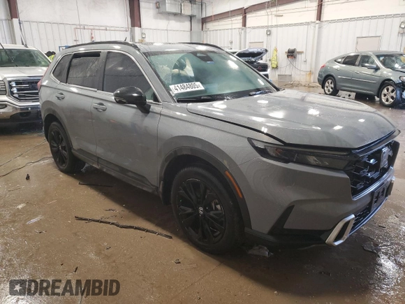 2025 Honda CR-V Sport Touring with VIN 7FARS6H98SE013546, listed as a Copart auction lot 41484805 with Not Provided miles and Salvage Title. Bid and sale history available at DreamBid. Image 4.
