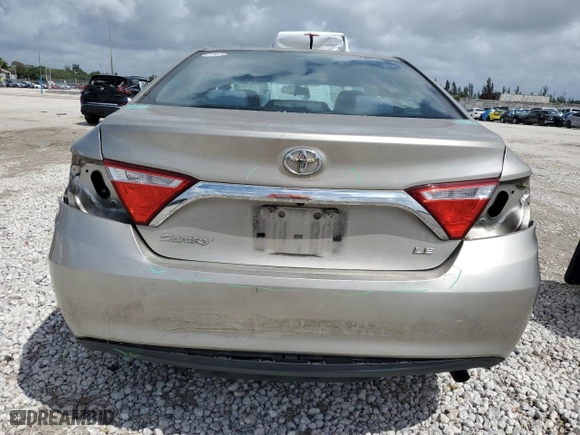 2015 Toyota Camry XLE with VIN 4T4BF1FK7FR512444, listed as a Copart auction lot 51661645 with 91,480 mi miles and Salvage Title. Bid and sale history available at carsss.com. Image 6.