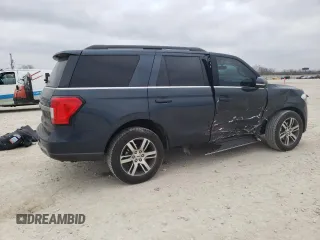 2023 Ford Expedition XLT with VIN 1FMJU1H86PEA52332, listed as a Copart auction lot 44500725 with 14,961 mi miles and Salvage Title. Bid and sale history available at carsss.com. Image 3.