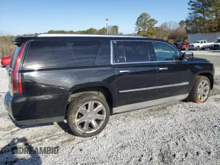 2015 Cadillac Escalade ESV Luxury z VIN 1GYS4SKJ5FR554888, wystawiony jako Copart lot #42372885 z przebiegiem 163 495 mil mil oraz Szkody całkowita. Historia ofert i sprzedaży dostępna na DreamBid. Obrazek 3.