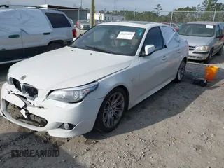 2010 BMW 5 Series 528i with VIN WBANU5C59AC363974, listed as a IAAI auction lot 41679894 with Not Provided miles and . Bid and sale history available at carsss.com. Image 2.