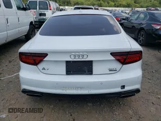 2016 Audi A7 3.0 Premium Plus with VIN WAUWGAFC0GN011572, listed as a Copart auction lot 59083173 with 0 mi miles. Bid and sale history available at carsss.com. Image 6.