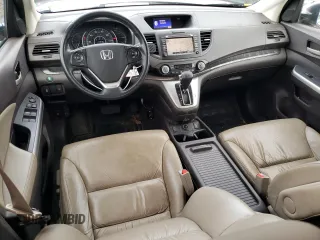 2014 Honda CR-V EX-L with VIN 5J6RM4H71EL070935, listed as a Copart auction lot 47601575 with 76,785 mi miles and Salvage Title. Bid and sale history available at carsss.com. Image 8.