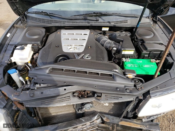 2008 Hyundai Azera Limited with VIN KMHFC46F78A263155, listed as a Copart auction lot 75874974 with 114,857 mi miles and Salvage Title. Bid and sale history available at carsss.com. Image 12.