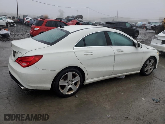 2015 Mercedes-Benz CLA 250 z VIN WDDSJ4GB3FN191273, wystawiony jako Copart lot #82372574 z przebiegiem 81 603 mil mil oraz Szkoda całkowita • Salvage title. Historia ofert i sprzedaży dostępna na DreamBid. Obrazek 3.