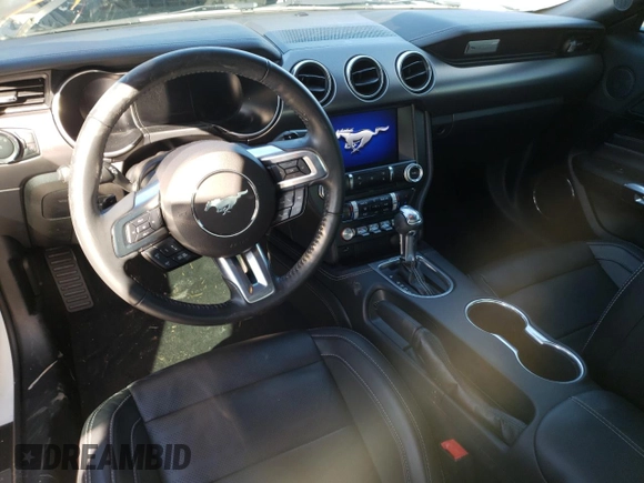 2021 Ford Mustang EcoBoost with VIN 1FA6P8TH2M5132942, listed as a Copart auction lot 73692282 with 13,512 mi miles. Bid and sale history available at carsss.com. Image 8.