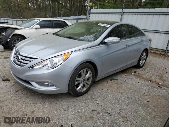 2012 Hyundai Sonata 2.4L Limited PZEV with VIN 5NPEC4AC3CH356429, listed as a Copart auction lot 51300595 with 154,298 mi miles and Salvage Title. Bid and sale history available at carsss.com. Image 1.