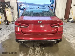 2019 Kia Optima S with VIN 5XXGT4L39KG372182, listed as a Copart auction lot 44766205 with 136,507 mi miles and Salvage Title. Bid and sale history available at carsss.com. Image 6.