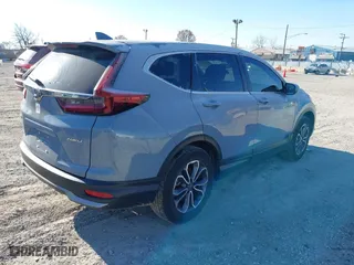 2021 Honda CR-V EX with VIN 2HKRW2H58MH657588, listed as a IAAI auction lot 40989607 with 24,397 mi miles. Bid and sale history available at carsss.com. Image 4.