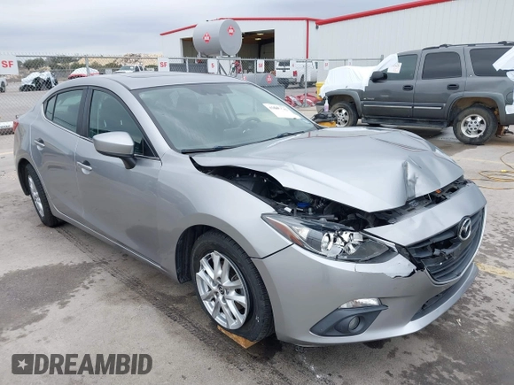 2016 Mazda 3 i Touring with VIN 3MZBM1V71GM260999, listed as a IAAI auction lot 41687533 with 92,928 mi miles. Bid and sale history available at carsss.com. Image 1.