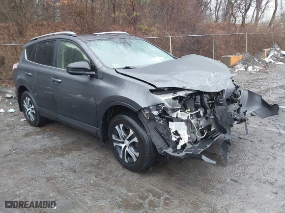 2018 Toyota RAV4 LE with VIN JTMBFREV6JJ242450, listed as a IAAI auction lot 41478603 with 90,997 mi miles. Bid and sale history available at carsss.com. Image 1.
