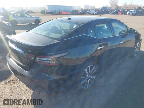 2021 Nissan Maxima SV z VIN 1N4AA6CV0MC512167, wystawiony jako IAAI lot #41692145 z przebiegiem 63 680 mil mil oraz . Historia ofert i sprzedaży dostępna na DreamBid. Obrazek 4.