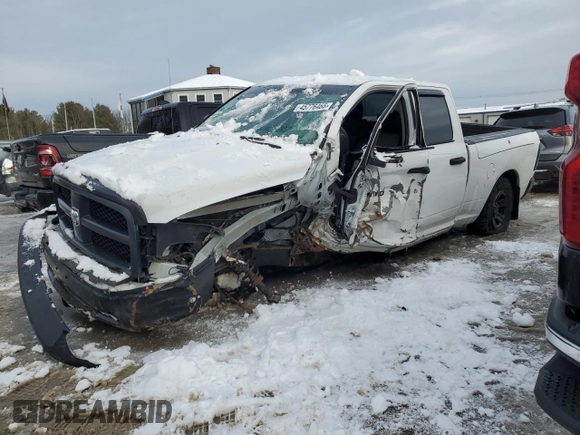 2012 Ram 1500 Tradesman with VIN 1C6RD7FP1CS251098, listed as a Copart auction lot 45776465 with 0 mi miles and Clean Title. Bid and sale history available at carsss.com. Image 1.