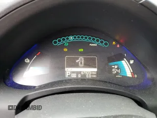 2016 Nissan LEAF S with VIN 1N4BZ0CP4GC314336, listed as a Copart auction lot 76608474 with 67,923 mi miles and Salvage Title. Bid and sale history available at carsss.com. Image 9.