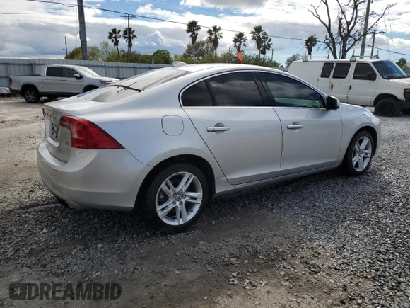 2015 Volvo S60 T5 Drive-E Premier with VIN YV140MFK8F1341368, listed as a Copart auction lot 46868965 with 119,219 mi miles and Salvage Title. Bid and sale history available at carsss.com. Image 3.