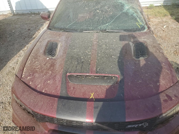 2022 Dodge Charger SRT Hellcat Redeye Widebody Jailbreak with VIN 2C3CDXL94NH102719, listed as a Copart auction lot 38883714 with 22,328 mi miles and Salvage Title. Bid and sale history available at carsss.com. Image 11.