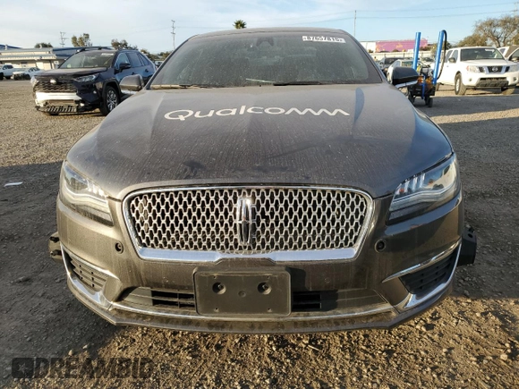 2017 Lincoln MKZ Hybrid Select with VIN 3LN6L5LU0HR663007, listed as a Copart auction lot 87657815 with 36,612 mi miles and Non Repairable. Bid and sale history available at DreamBid. Image 5.