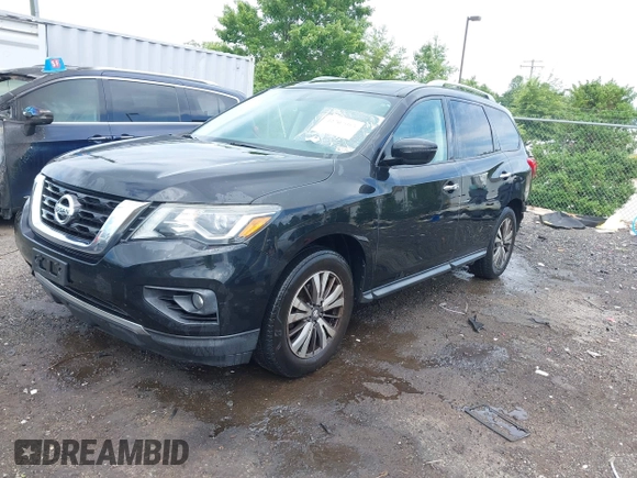 2018 Nissan Pathfinder SV with VIN 5N1DR2MM0JC609570, listed as a IAAI auction lot 42707055 with 136,893 mi miles and . Bid and sale history available at DreamBid. Image 18.