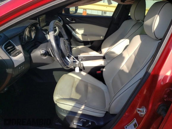 2017 Mazda 6 Grand Touring with VIN JM1GL1X59H1108040, listed as a Copart auction lot 53727265 with 151,419 mi miles and Salvage Title. Bid and sale history available at carsss.com. Image 7.