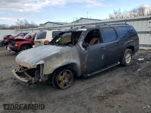 2013 Chevrolet Suburban LT with VIN 1GNSKJE72DR153552, listed as a Copart auction lot 50602315 with Not Provided miles and Salvage Title. Bid and sale history available at DreamBid. Image 1.