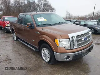 2011 Ford F-150 XLT with VIN 1FTFW1ET7BKD43896, listed as a IAAI auction lot 41709050 with 228,834 mi miles. Bid and sale history available at carsss.com. Image 1.