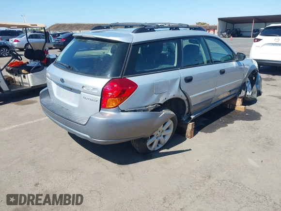 2006 Subaru Legacy Outback z VIN 4S4BP61C667358649, wystawiony jako IAAI lot #42466141 z przebiegiem 145 171 mil mil oraz . Historia ofert i sprzedaży dostępna na DreamBid. Obrazek 4.