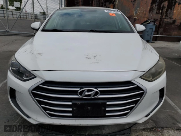 2018 Hyundai Elantra SEL with VIN 5NPD84LF8JH298500, listed as a Copart auction lot 54723435 with 53,803 mi miles and Salvage Title. Bid and sale history available at DreamBid. Image 5.
