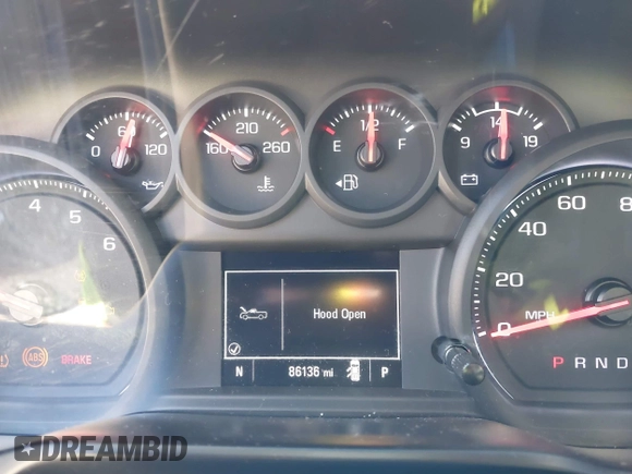 2020 Chevrolet Silverado 1500 Custom with VIN 3GCPWBEH1LG348851, listed as a IAAI auction lot 41497077 with 86,136 mi miles and . Bid and sale history available at DreamBid. Image 7.