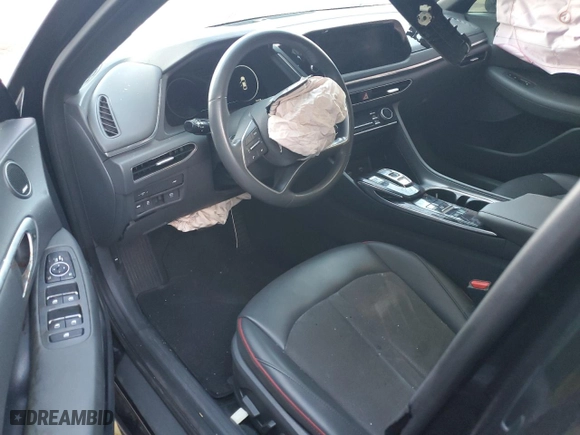 2020 Hyundai Sonata SEL Plus with VIN 5NPEJ4J28LH044894, listed as a Copart auction lot 48592745 with 81,934 mi miles and Salvage Title. Bid and sale history available at carsss.com. Image 8.