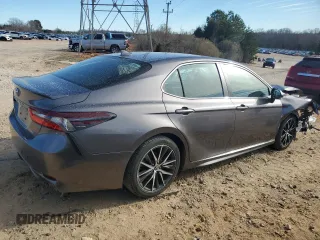 2022 Toyota Camry SE with VIN 4T1G11AK2NU633242, listed as a Copart auction lot 47376905 with 116,272 mi miles and Salvage Title. Bid and sale history available at DreamBid. Image 3.