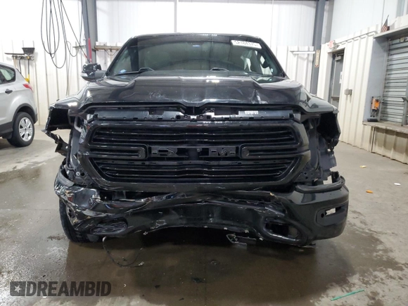 2019 Ram 1500 Big Horn/Lone Star with VIN 1C6RRFFG1KN814823, listed as a Copart auction lot 52184375 with 89,927 mi miles and Non Repairable. Bid and sale history available at carsss.com. Image 5.