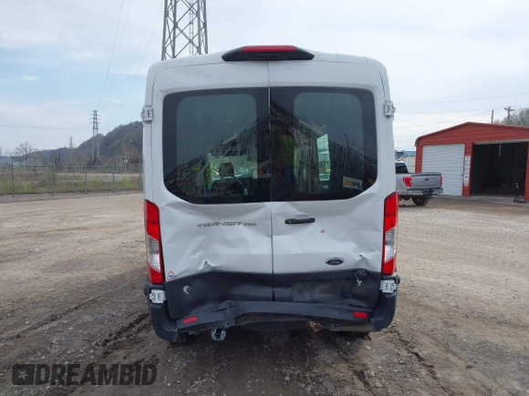 2023 Ford Transit Cargo with VIN 1FTBR1C80PKA42107, listed as a IAAI auction lot 42005312 with 80,123 mi miles. Bid and sale history available at carsss.com. Image 17.