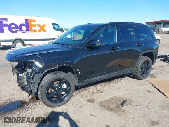 2024 Jeep Grand Cherokee Limited with VIN 1C4RJHBG7RC263546, listed as a IAAI auction lot 41993847 with 5,152 mi miles and . Bid and sale history available at DreamBid. Image 2.