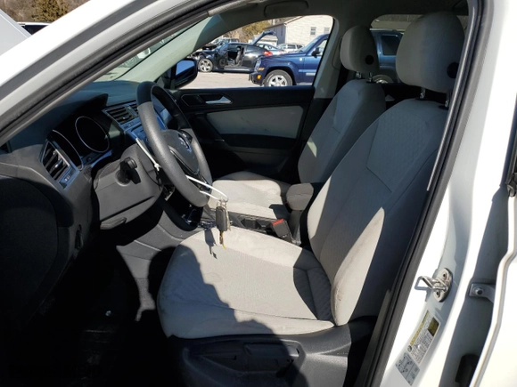 2018 Volkswagen Tiguan S with VIN 3VV0B7AX6JM055941, listed as a Copart auction lot 47583005 with 99,744 mi miles and Salvage Title. Bid and sale history available at carsss.com. Image 7.