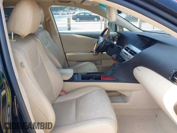 2010 Lexus RX 350 with VIN 2T2ZK1BAXAC028369, listed as a IAAI auction lot 42402247 with 223,605 mi miles and . Bid and sale history available at DreamBid. Image 5.