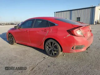 2020 Honda Civic Sedan Sport with VIN 2HGFC2F81LH519005, listed as a Copart auction lot 48632375 with 127,160 mi miles and Salvage Title. Bid and sale history available at carsss.com. Image 2.