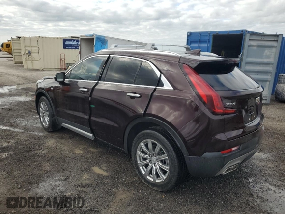 2021 Cadillac XT4 FWD Premium Luxury z VIN 1GYFZCR45MF080027, wystawiony jako Copart lot #46195835 z przebiegiem Nie podano mil oraz Nie do naprawy • Non repairable. Historia ofert i sprzedaży dostępna na DreamBid. Obrazek 2.