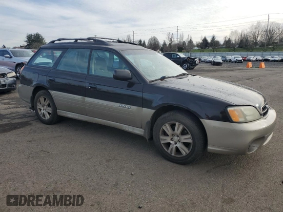 2004 Subaru Legacy Outback 35th Anniversary with VIN 4S3BH815547640938, listed as a Copart auction lot 46926465 with 204,340 mi miles and Clean title. Bid and sale history available at DreamBid. Image 4.