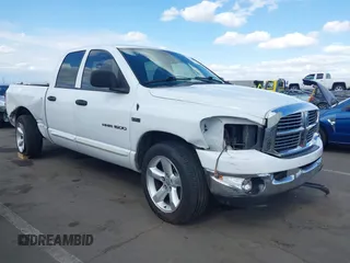 2007 Dodge Ram 1500 SLT with VIN 1D7HA18297S123389, listed as a IAAI auction lot 42043432 with Not Provided miles. Bid and sale history available at carsss.com. Image 1.