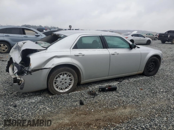 2007 Chrysler 300 with VIN 2C3KA43R57H821192, listed as a Copart auction lot 46125545 with 106,717 mi miles and Salvage Title. Bid and sale history available at carsss.com. Image 3.