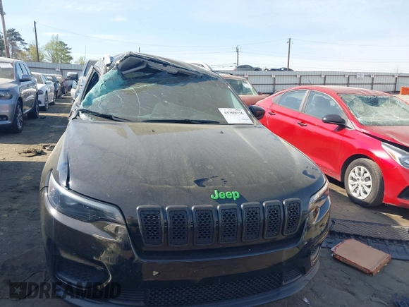 2020 Jeep Cherokee Latitude with VIN 1C4PJLCB2LD552784, listed as a IAAI auction lot 41908936 with 47,337 mi miles and . Bid and sale history available at DreamBid. Image 12.