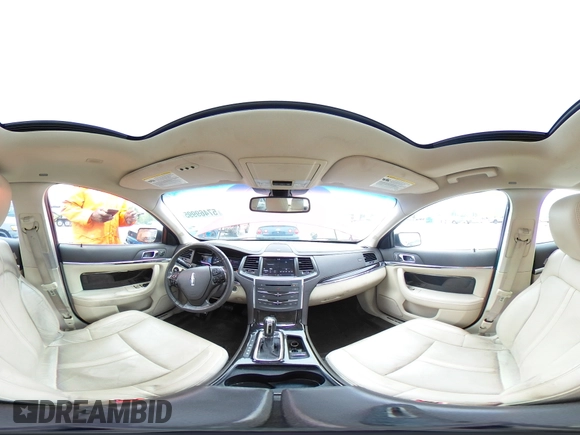 2013 Lincoln MKS EcoBoost with VIN 1LNHL9FTXDG606799, listed as a Copart auction lot 57469995 with 80,168 mi miles and Salvage title. Bid and sale history available at DreamBid. Image 15.