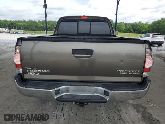 2009 Toyota Tacoma PreRunner with VIN 3TMKU72N89M021378, listed as a Copart auction lot 57142405 with 199,745 mi miles and Salvage title. Bid and sale history available at DreamBid. Image 6.