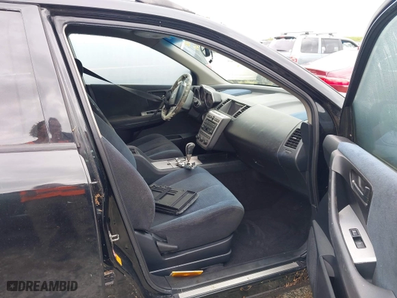 2004 Nissan Murano SL with VIN JN8AZ08T64W205211, listed as a IAAI auction lot 40541858 with 1 mi miles. Bid and sale history available at carsss.com. Image 5.
